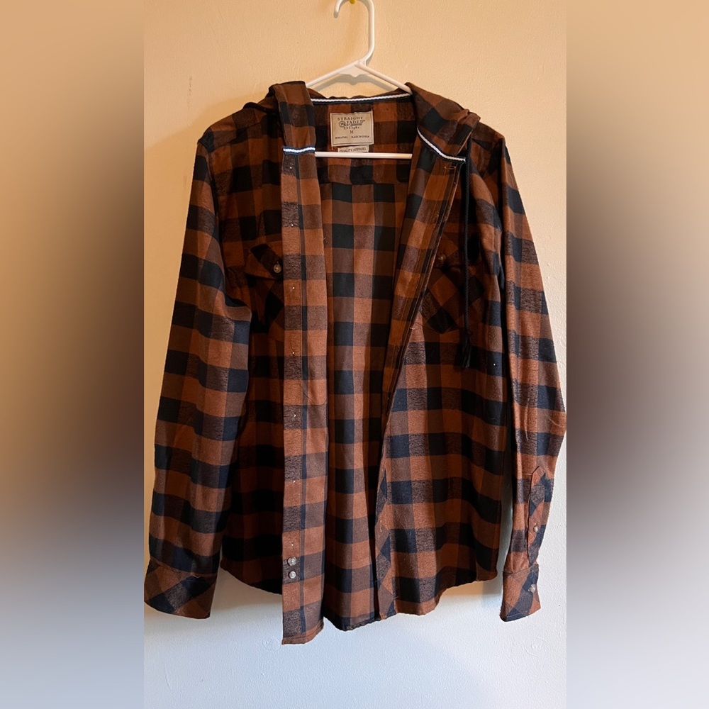 Flannel shacket, size medium!